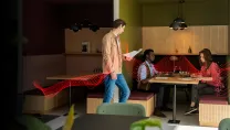 Menschen im co-working space 