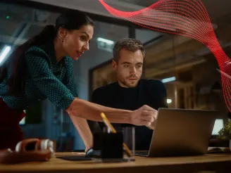 people using computer