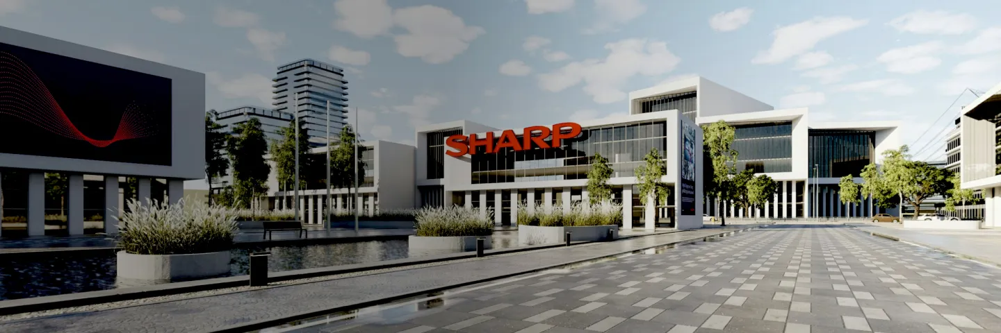 Sharp Plaza Marktplatz